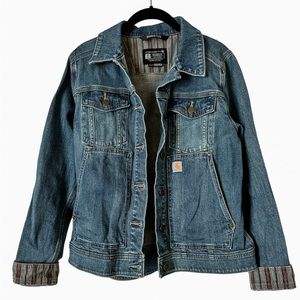 Women's Carhartt Rugged Flex Relaxed Fit Denim Jacket